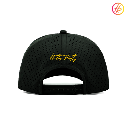 LA HOCKEY LEGENDS + Hatty Ratty™ - Performance Baseball Hat - Black Camo