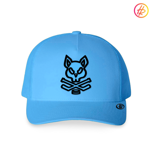 Goldrush Girls + Hatty Ratty™ - Mid Profile Trucker - Skyblue - Customizable