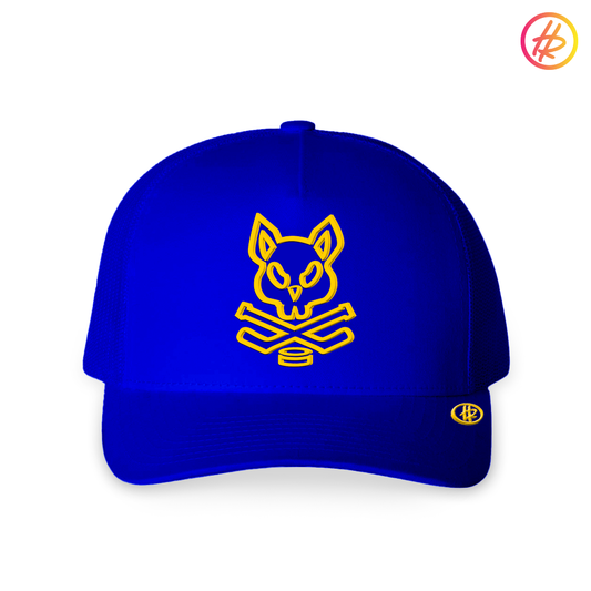 Goldrush + Hatty Ratty™ - Mid Profile Trucker - Royal - Customizable