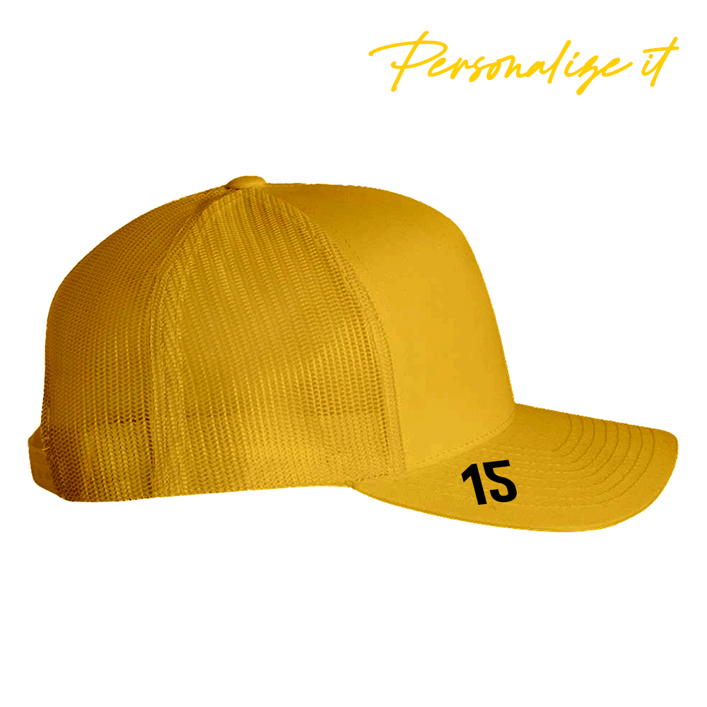 LA LEGENDS + Hatty Ratty™ LEGENDS TEAM- Mid Profile Trucker - GOLD