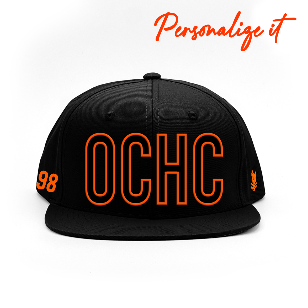 OCHC Flat Bill Snapback Youth - Ages 3-8