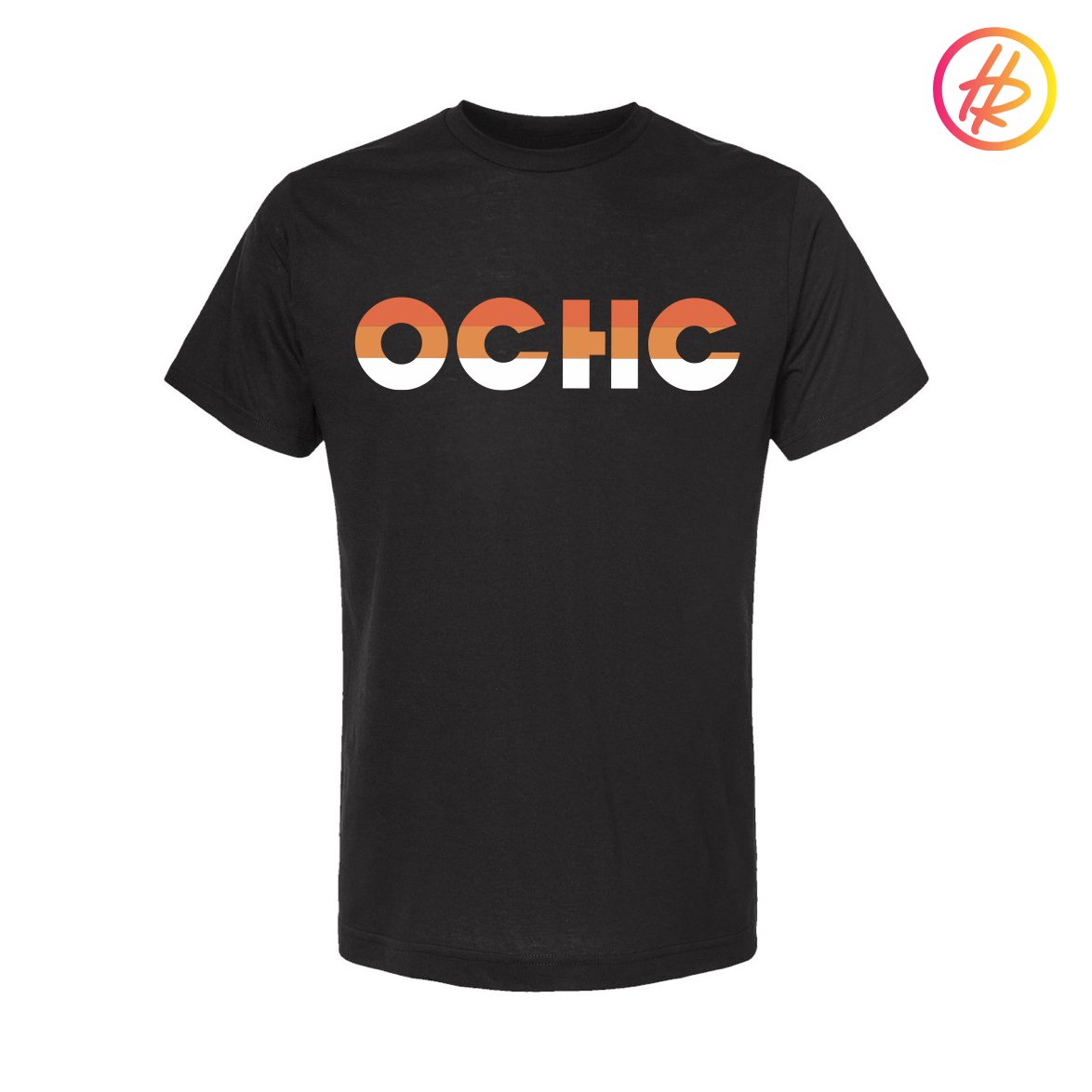 Hatty Ratty™ + OCHC Retro Striped Hockey T-Shirt - YOUTH