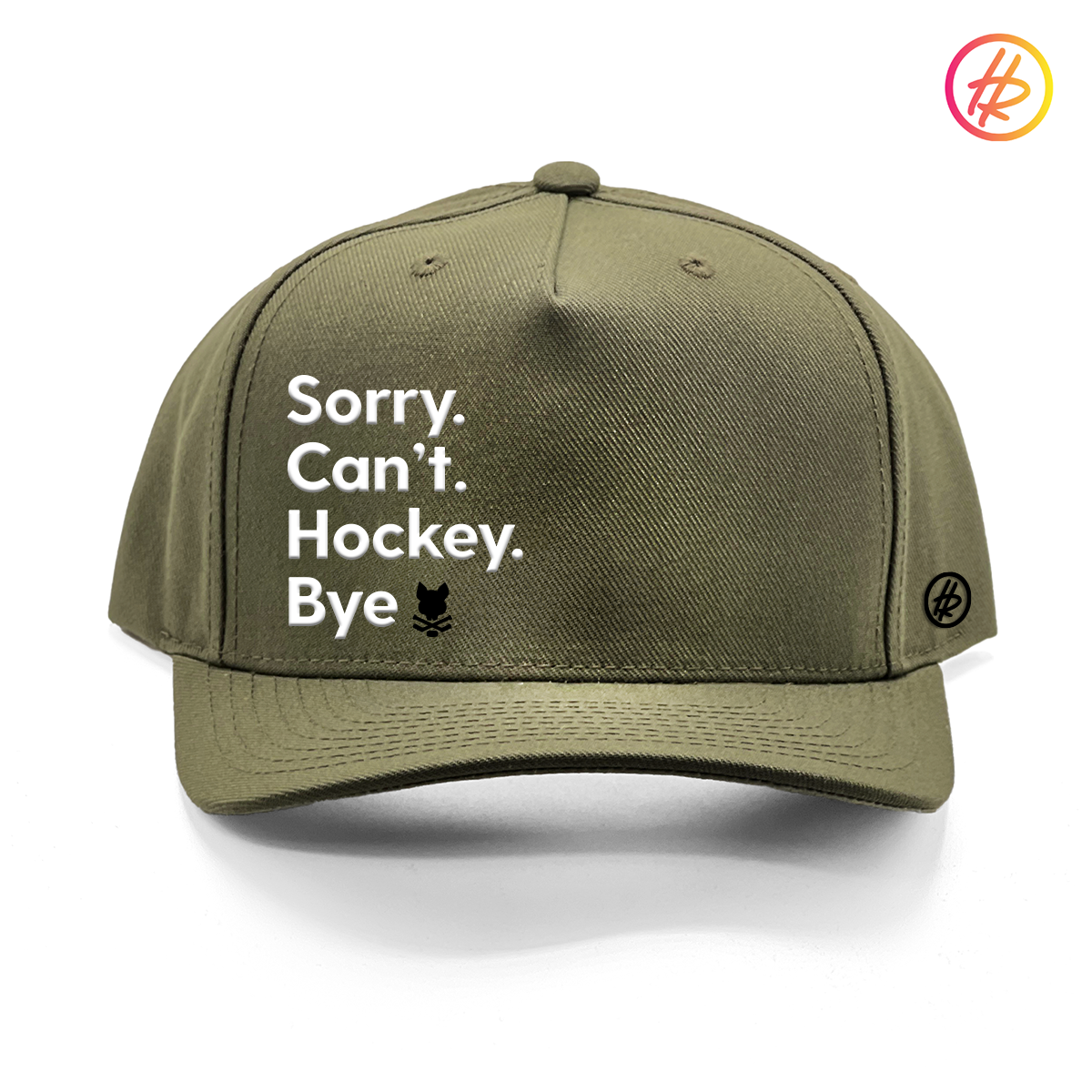 Hatty Ratty® SORRY. CAN'T. HOCKEY. BYE. Hockey Hat