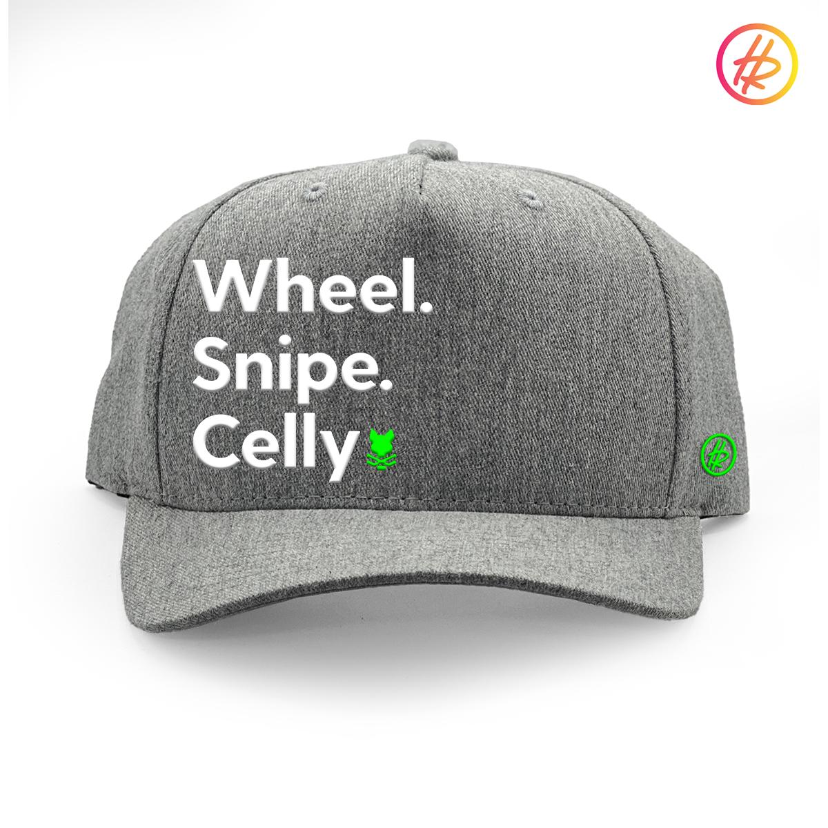 Hatty Ratty™ WHEEL. SNIPE. CELLY Hockey Hat