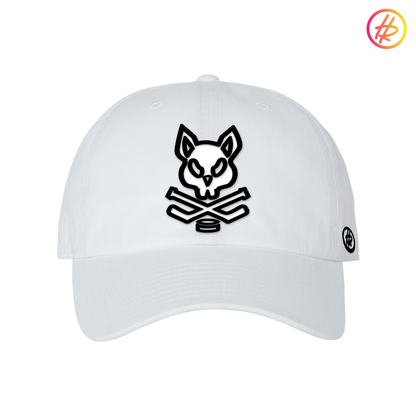 Jr. Kings + Hatty Ratty™ - Dad Hat - White