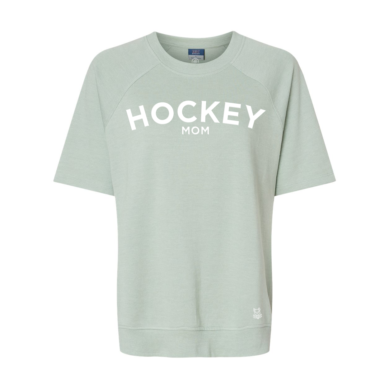 Hockey Mom Shortsleeve Crewneck Sweatshirt