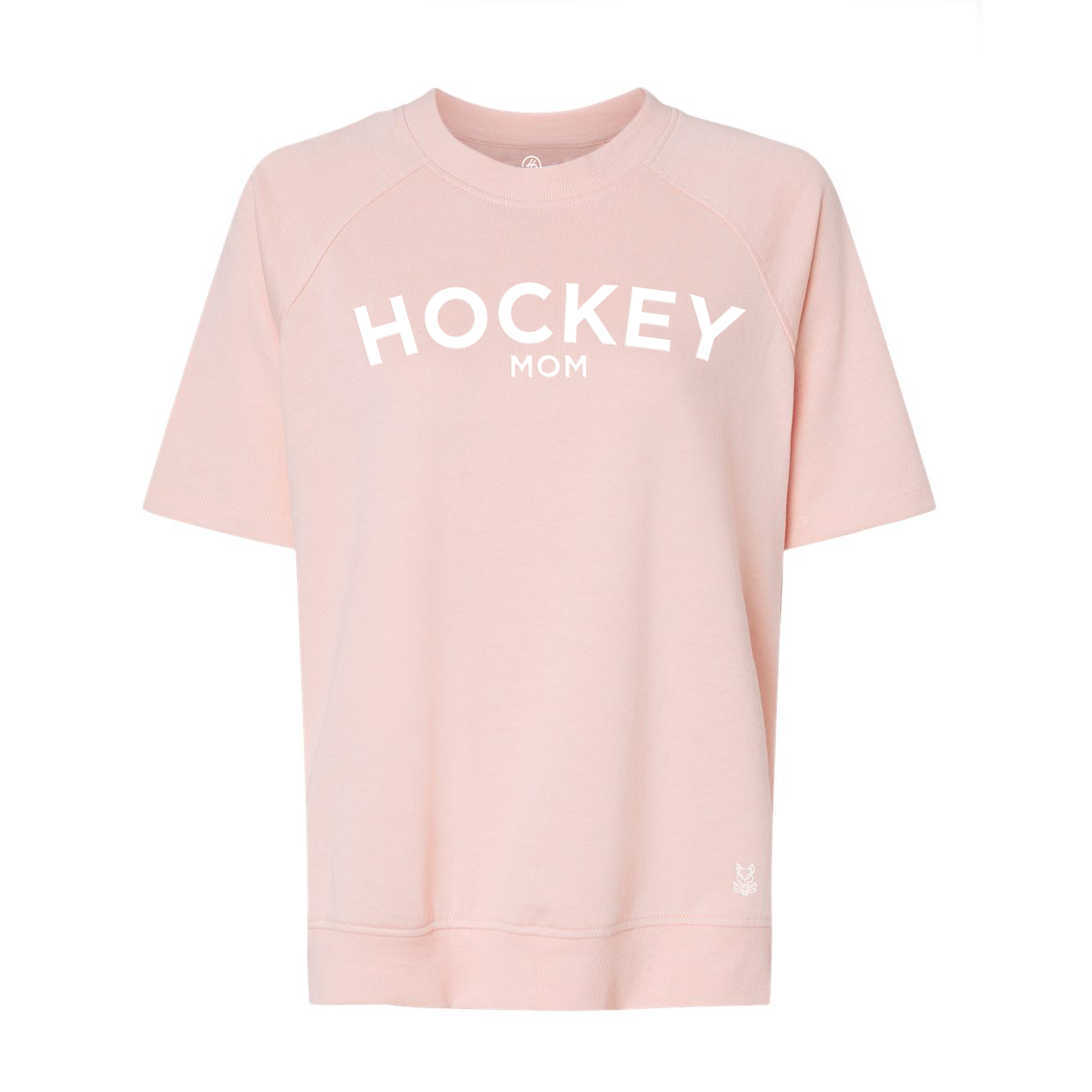 Hockey Mom Shortsleeve Crewneck Sweatshirt