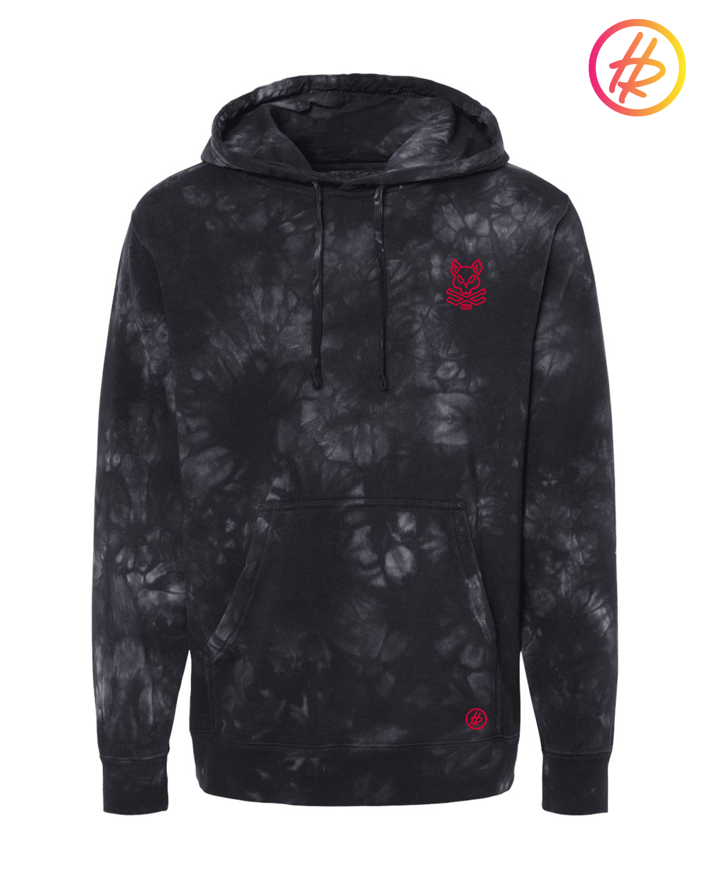 Jr. Coyotes/SD + Hatty Ratty - Tie Dyed Hoodie - ADULT