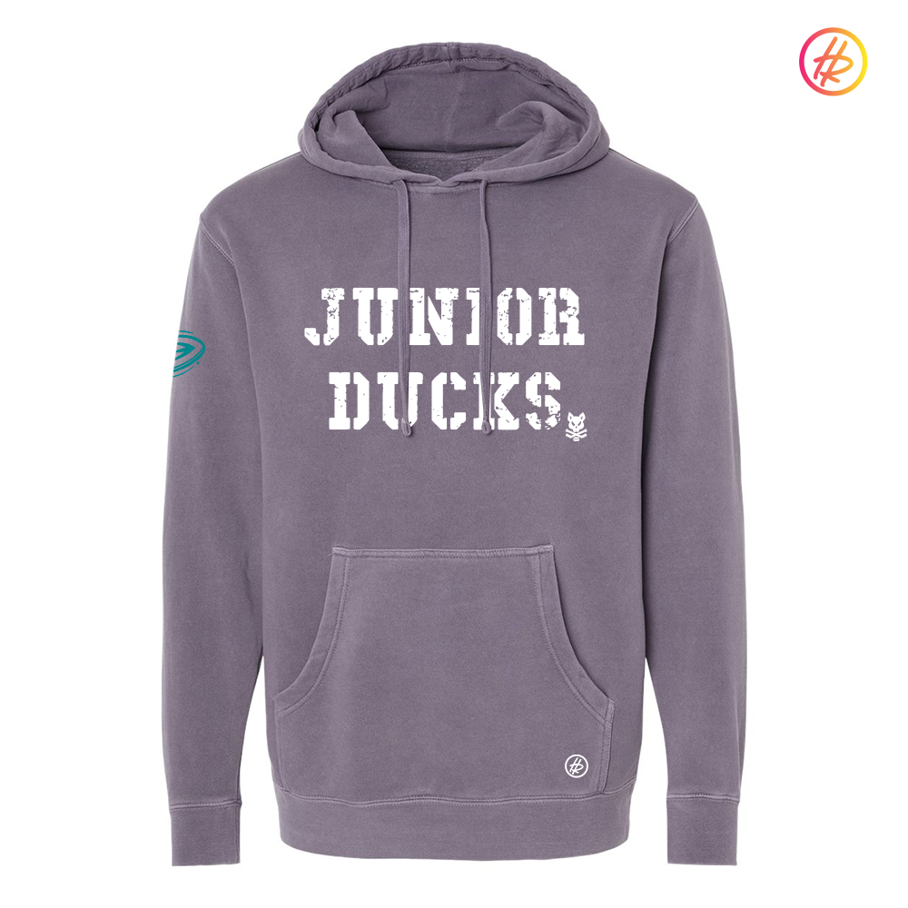 Jr. Ducks® + Hatty Ratty Pigment Dyed Victory Hoodie