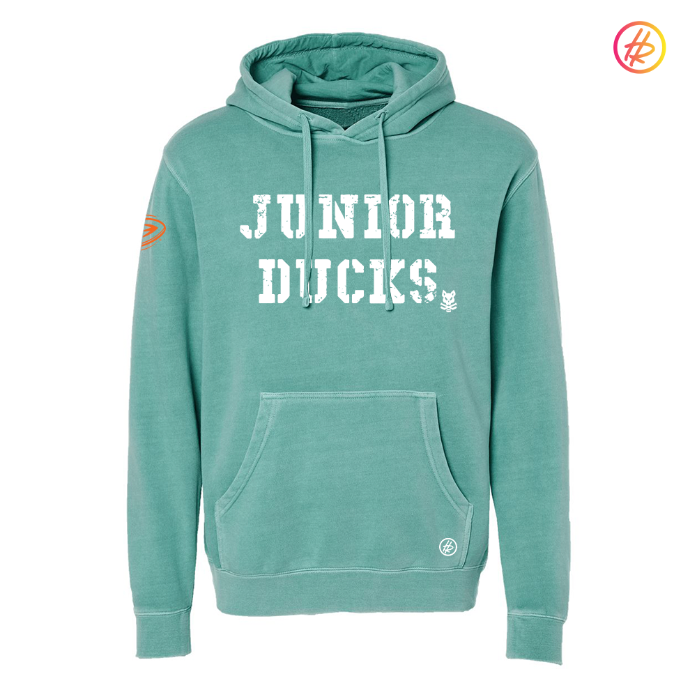 Jr. Ducks® + Hatty Ratty Pigment Dyed Victory Hoodie