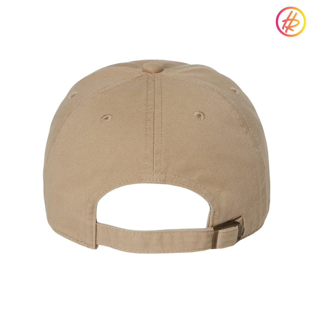 Khaki Rink Rat Dad Hat - Customizable