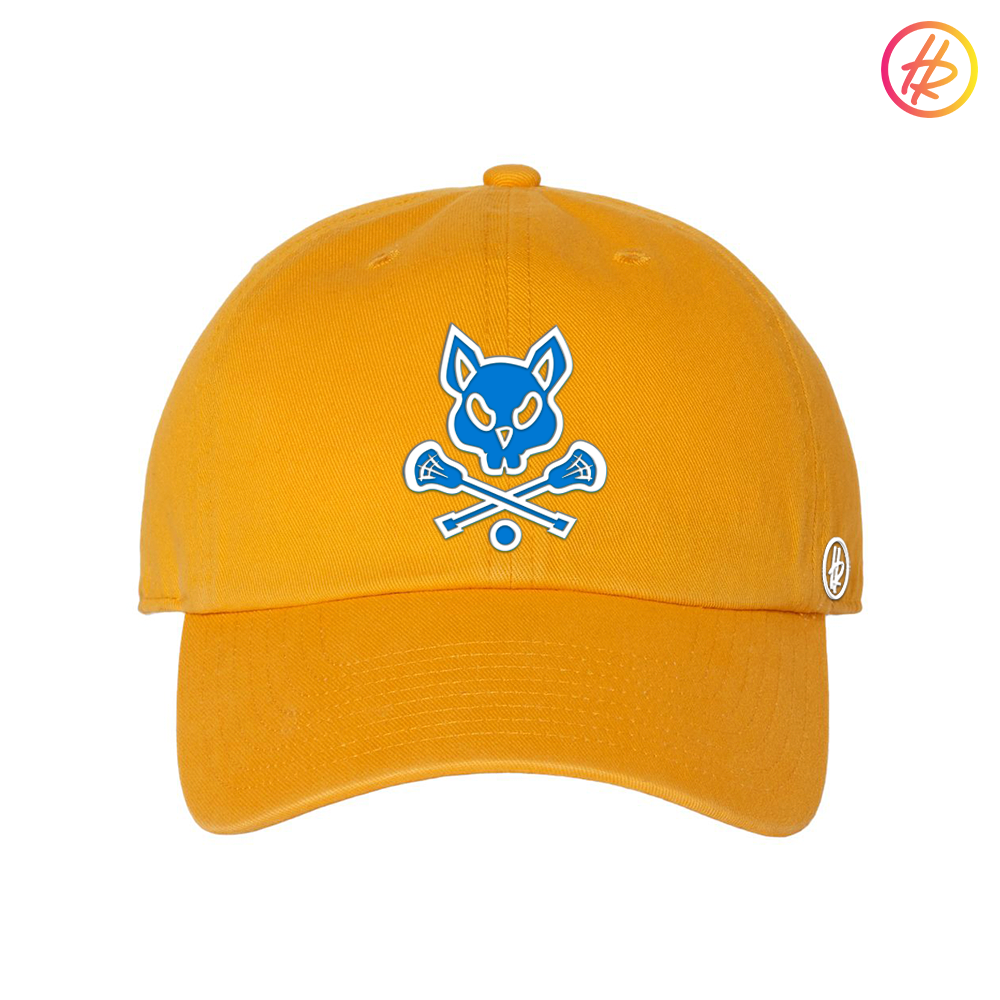 Gold LAX Rat Dad Hat - Customizable