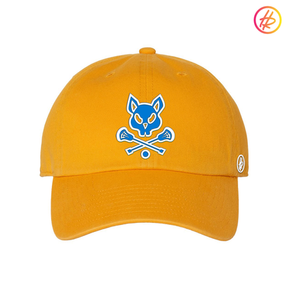 Gold LAX Rat Dad Hat - Customizable