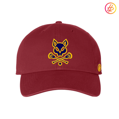 Cardinal LAX Rat Dad Hat - Customizable