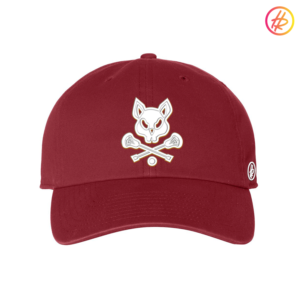 Cardinal LAX Rat Dad Hat - Customizable