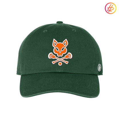 Green LAX Rat Dad Hat - Customizable