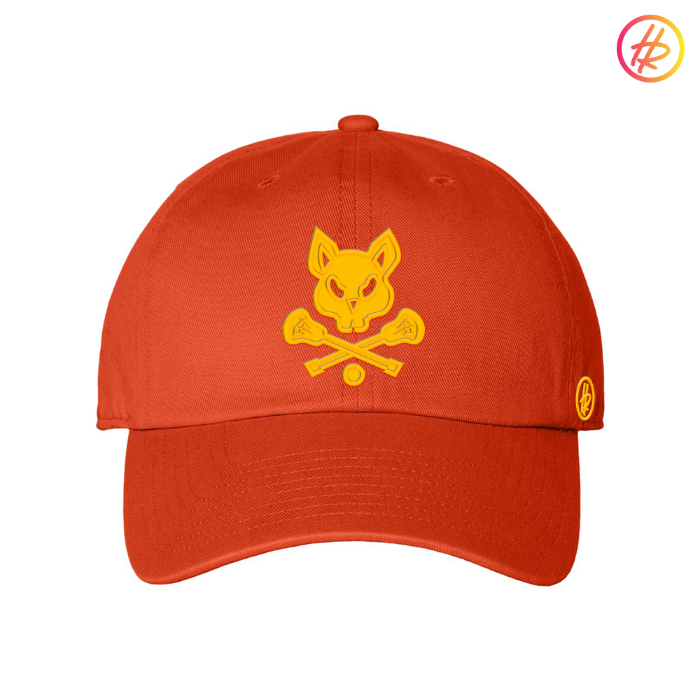 Orange LAX Rat Dad Hat - Customizable