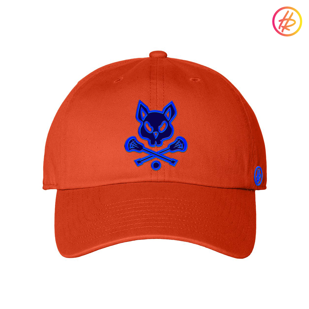 Orange LAX Rat Dad Hat - Customizable