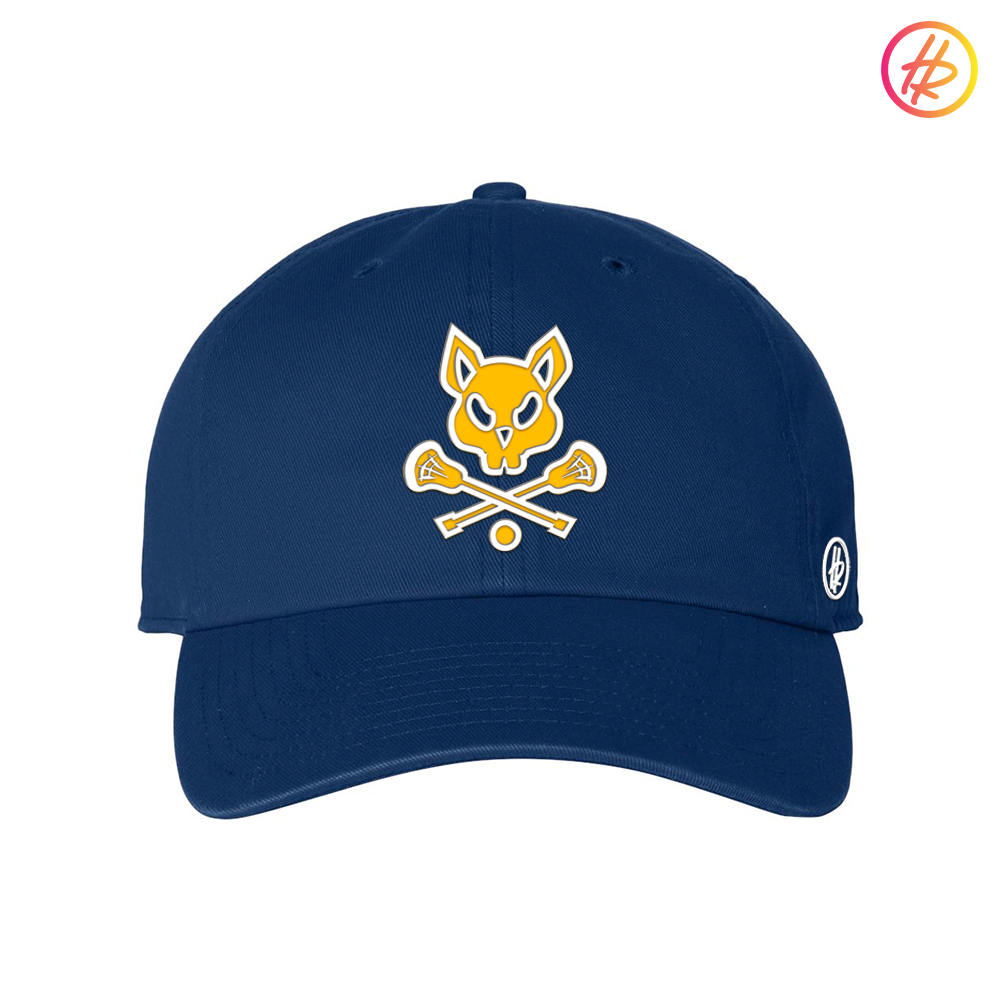 Royal Blue LAX Rat Dad Hat - Customizable