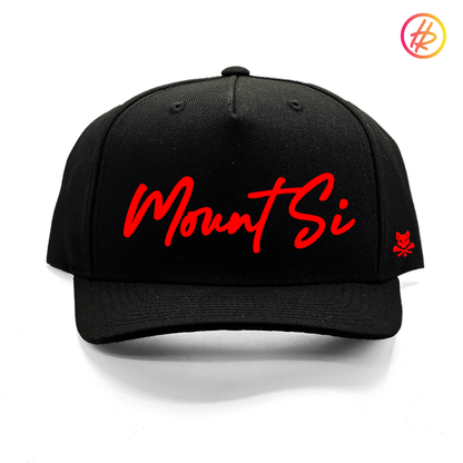 Hatty Ratty™ MOUNT SI Script Snapback Hat