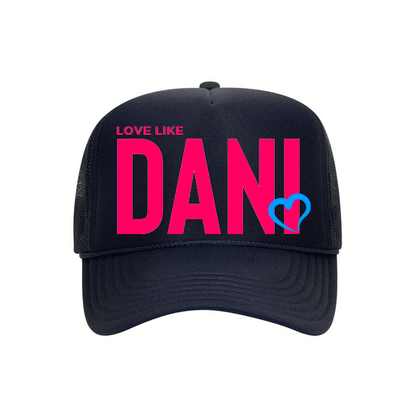Love Like DANI - Foam Front Trucker - Navy