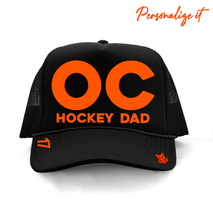 OC HOCKEY FAM Foam Front Trucker Hat