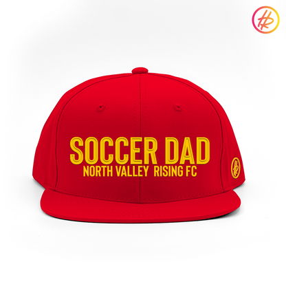 NV Rising Soccer Dad Flat Bill - ADULT