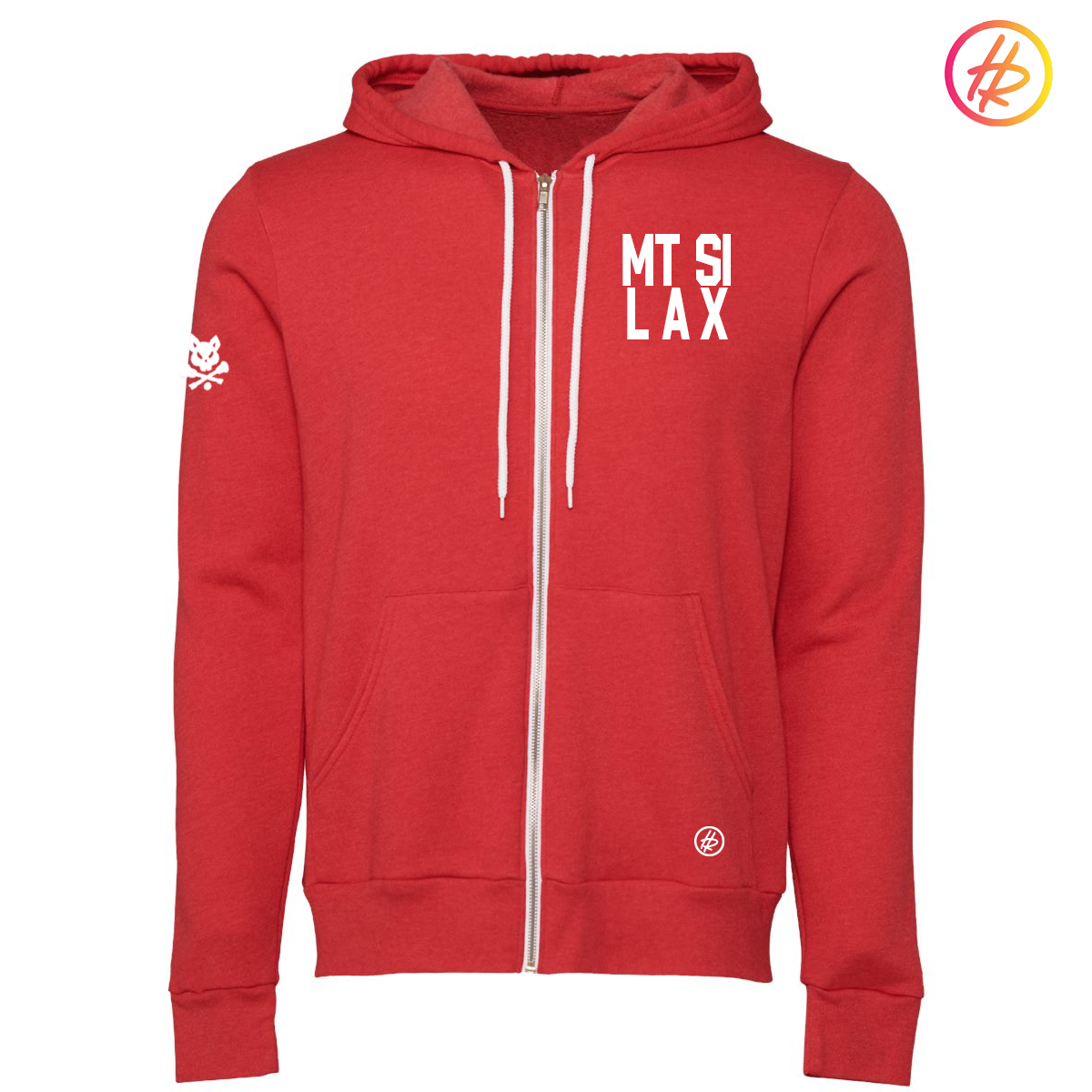 Hatty Ratty™ + MOUNT SI LAX Zip Up Hoodie