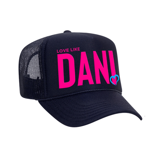 Love Like DANI - Foam Front Trucker - Navy