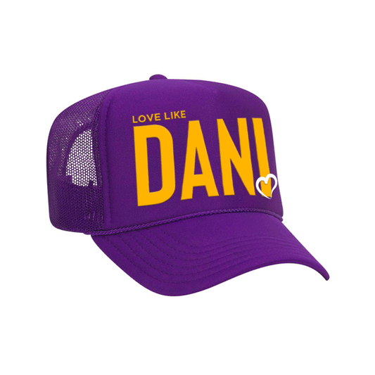 Love Like DANI - Foam Front Trucker - Purple