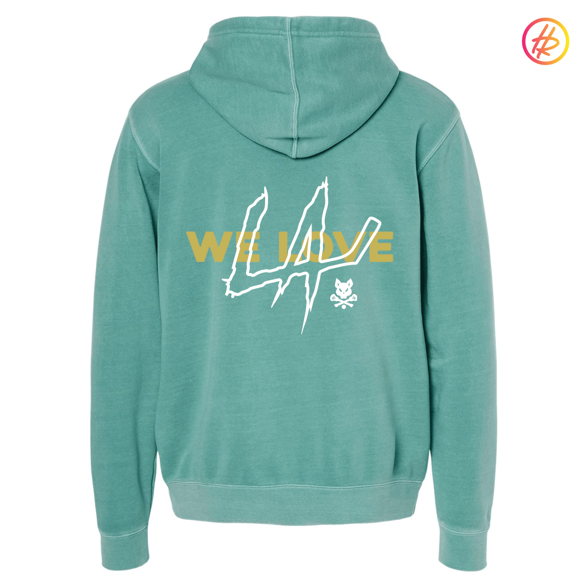 Hatty Ratty™ Lacrosse + WE LOVE LA Relief ADULT HOODIE