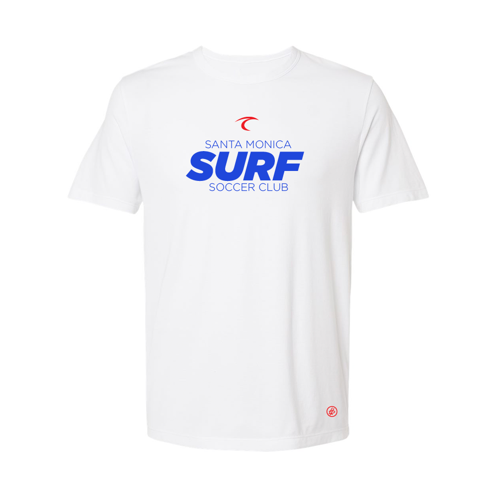 Santa Monica Surf Soccer Team T-shirt - White - Adult