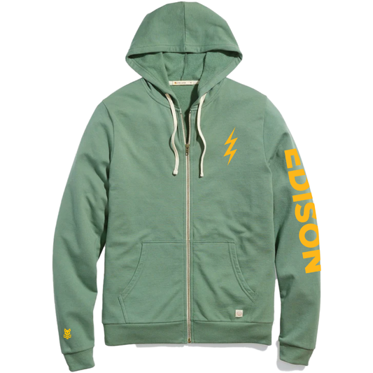 Edison HC - Marine Layer Bolt Zip-Up Hoodie