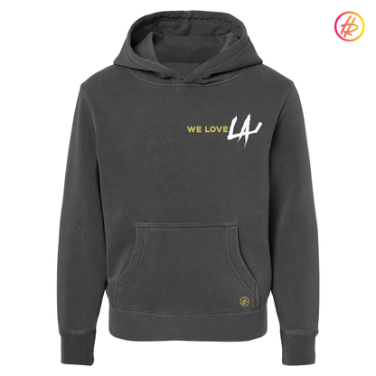 Hatty Ratty™ Lacrosse + WE LOVE LA Relief YOUTH HOODIE