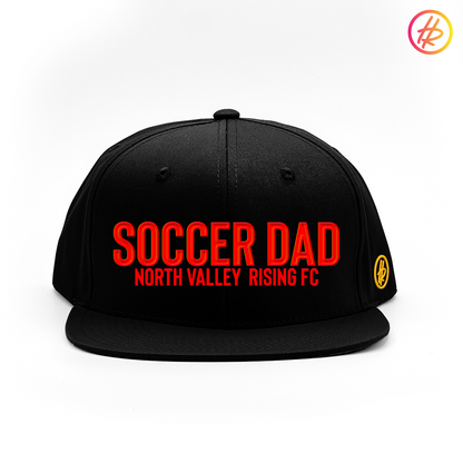 NV Rising Soccer Dad Flat Bill - ADULT