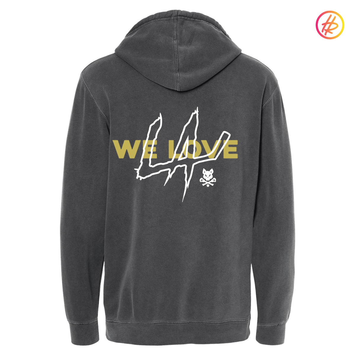 Hatty Ratty™ Lacrosse + WE LOVE LA Relief ADULT HOODIE