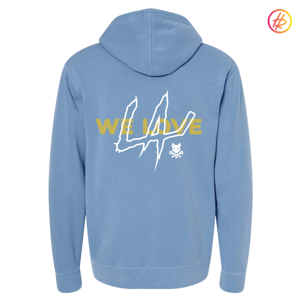 Hatty Ratty™ Lacrosse + WE LOVE LA Relief ADULT HOODIE