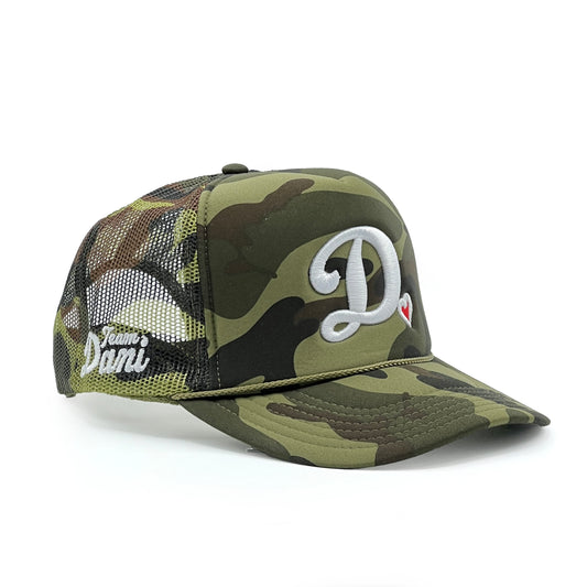 Team Dani - Foam Front Trucker - Camo