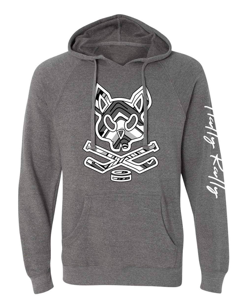 Hatty Ratty™ Hockey Team Deco - Fleece Hoodie - ADULT