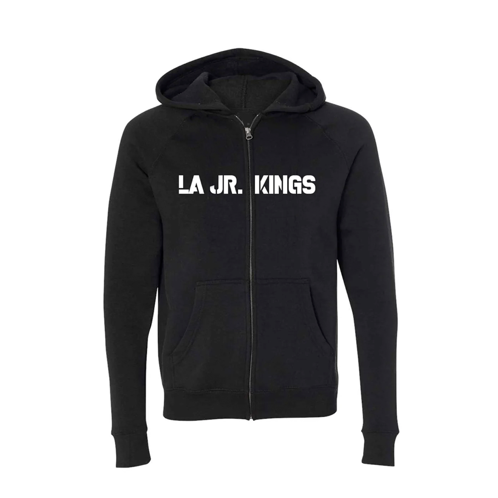 Hatty Ratty™ Jr Kings #GKG - Fleece Zip-up - YOUTH - Black