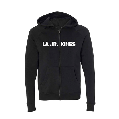 Hatty Ratty™ Jr Kings #GKG - Fleece Zip-up - YOUTH - Black