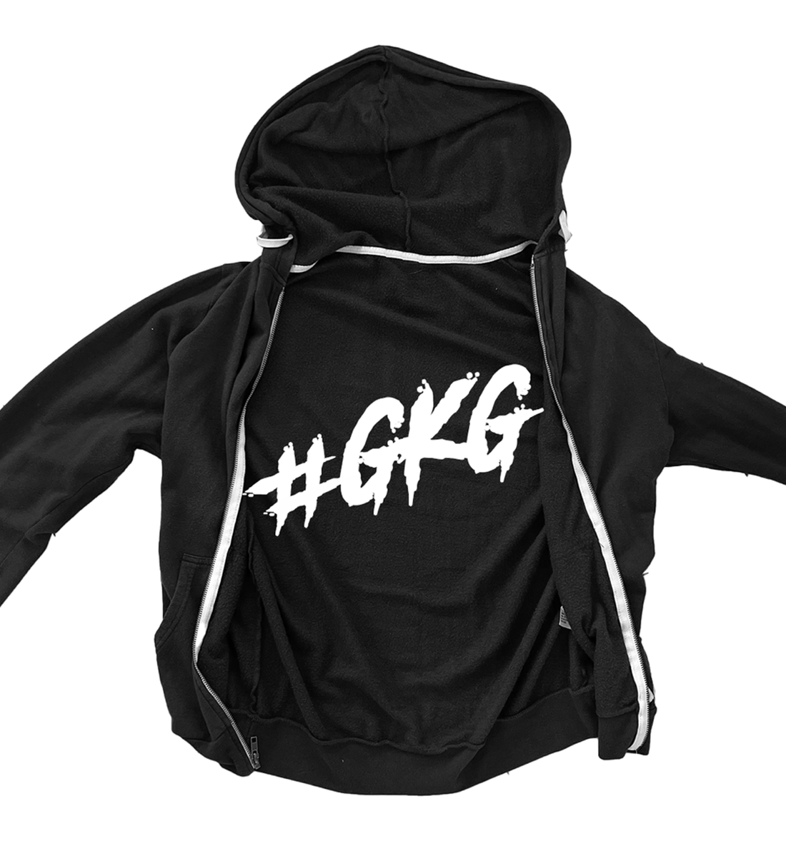 Hatty Ratty™ Jr Kings #GKG - Fleece Zip-up - YOUTH - Black