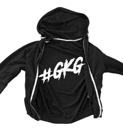 Hatty Ratty™ Jr Kings #GKG - Fleece Zip-up - YOUTH - Black