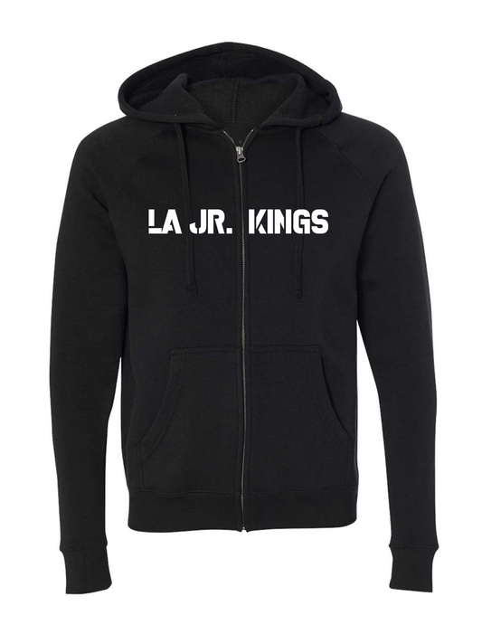 Hatty Ratty™ Jr Kings #GKG - Fleece Zip-up - Adult - Black