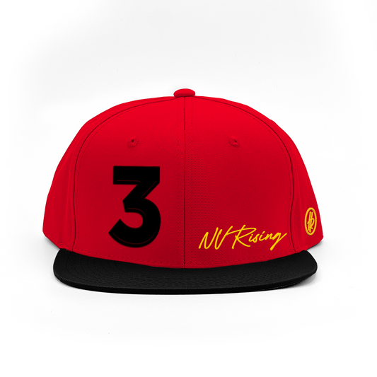 NV RISING Numbered Flat Bill - YOUTH - CUSTOMIZABLE