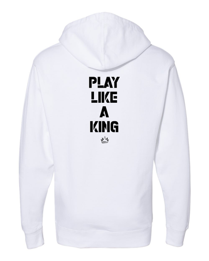 Hatty Ratty™ Jr Kings Spring - Fleece Hoodie - Adult - White