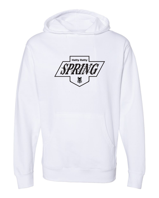 Hatty Ratty™ Jr Kings Spring - Fleece Hoodie - YOUTH - White