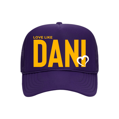 Love Like DANI - Foam Front Trucker - Purple