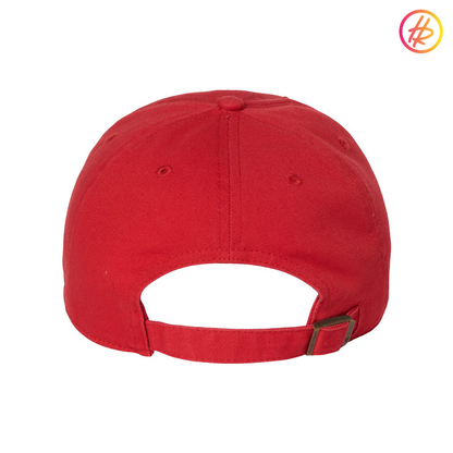 Red Rink Rat Dad Hat - Customizable