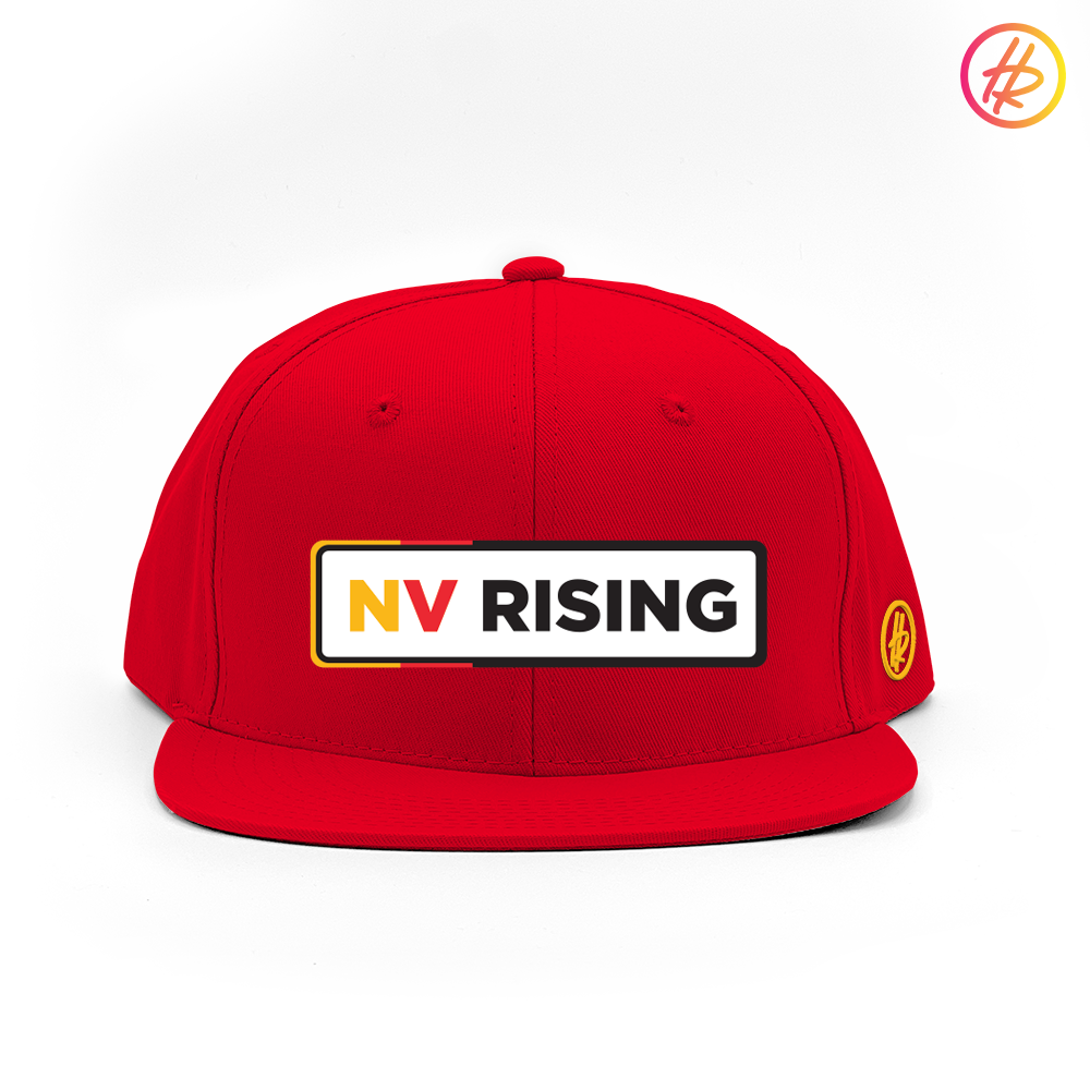 NV Rising Horizontal Patch Flat Bill - ADULT